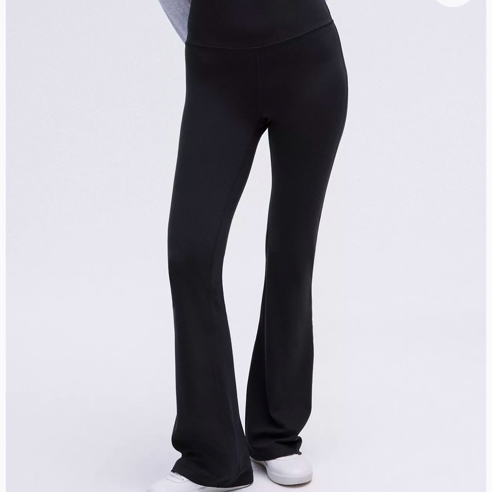 Lululemon Groove Nulu Super-High-Rise Flared Pant Black Leggings
